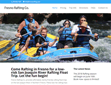 Tablet Screenshot of fresnorafting.com